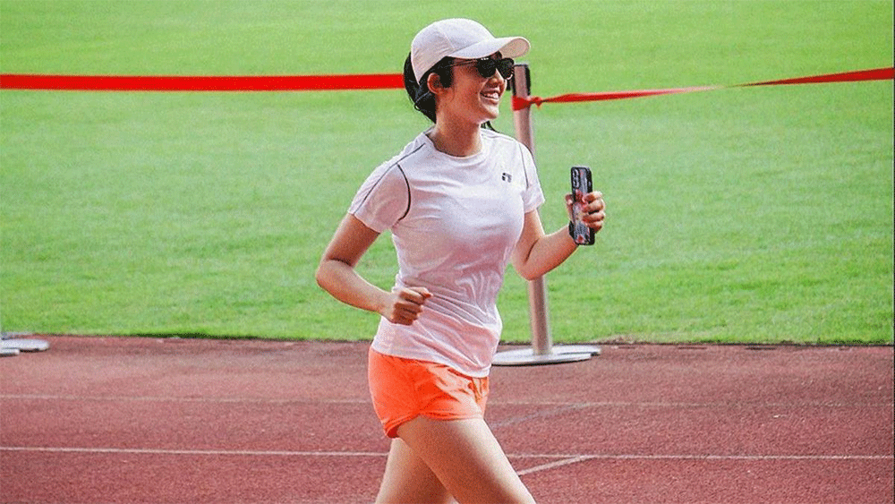 Febby Rastanty terbilang rutin melakukan kegiatan olahraga, terutama olah laga lari. (Sumber foto: instagram @febbyrastanty)
