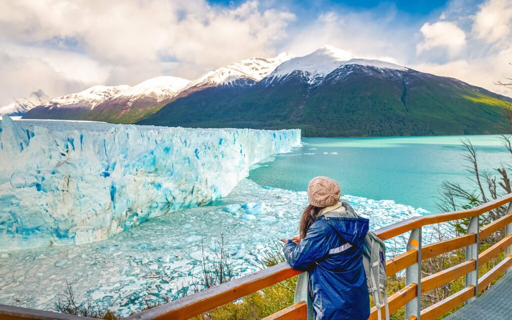 Pemandangan Gletser Perito Moreno di Patagonia Argentina