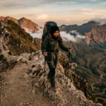 keseimbangan tubuh saat mendaki gunung